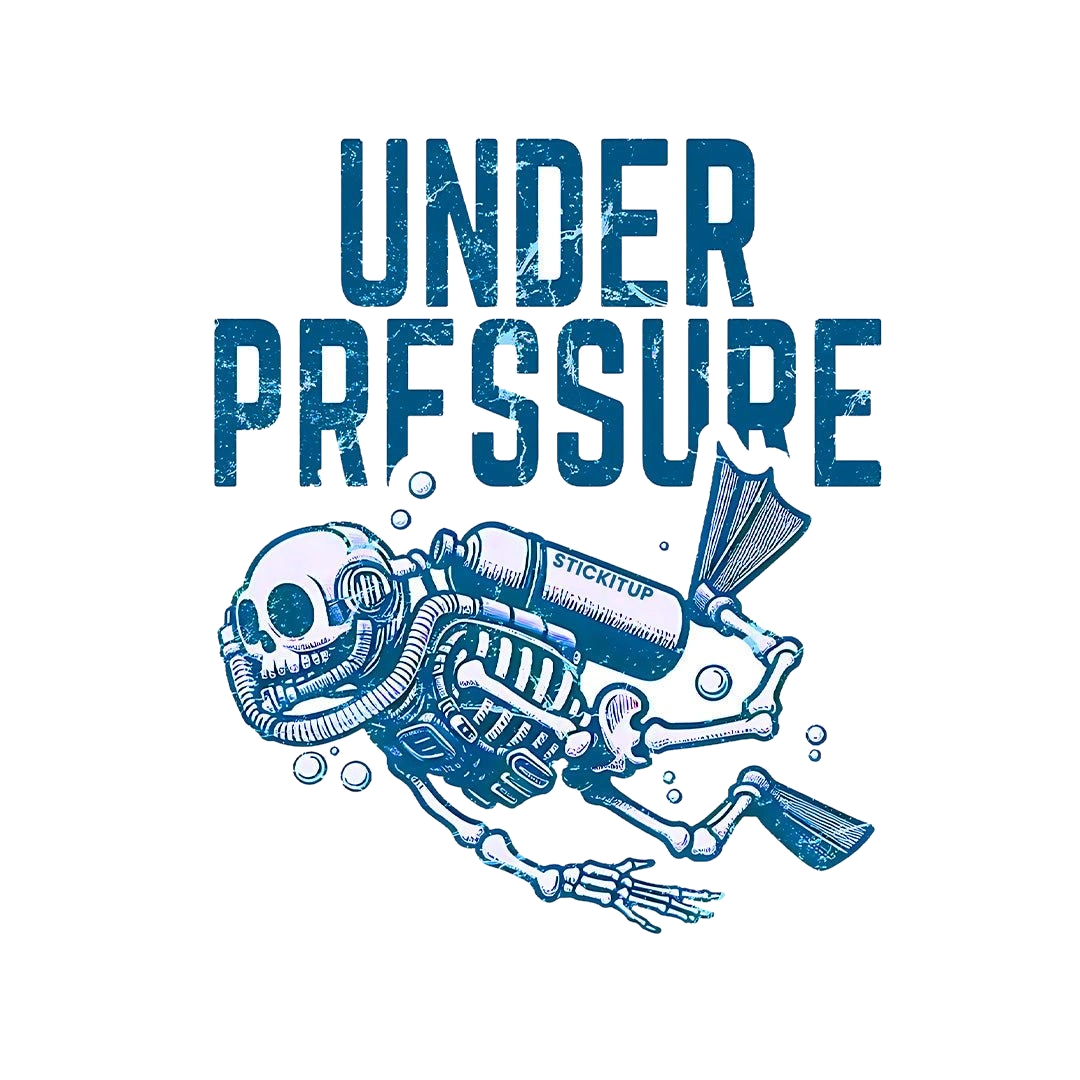 Under Pressure Sticker